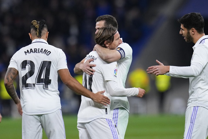 Luka Modric scorer sjette mål for sesongen for Real Madrid